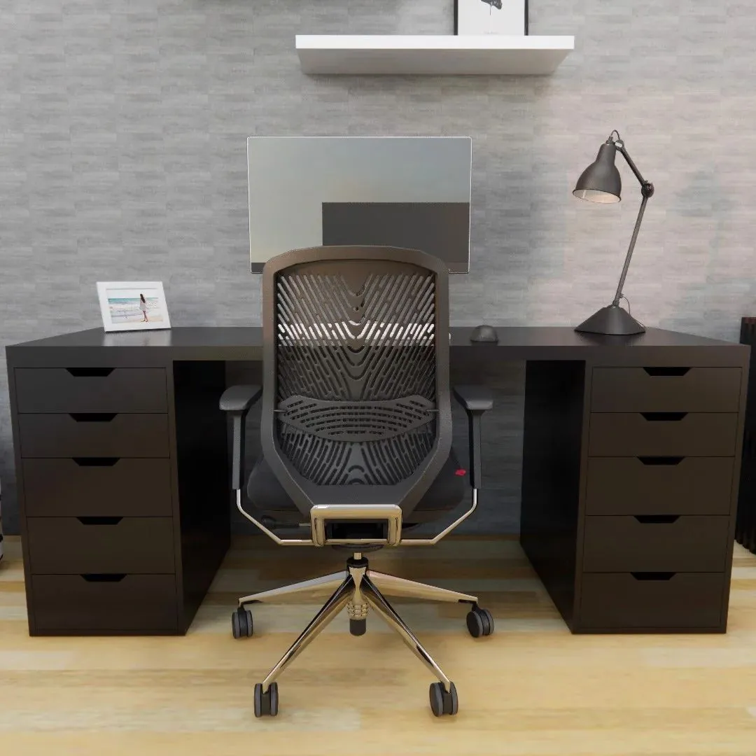 Bàn chơi game Ikea tích hợp 2 bên tủ