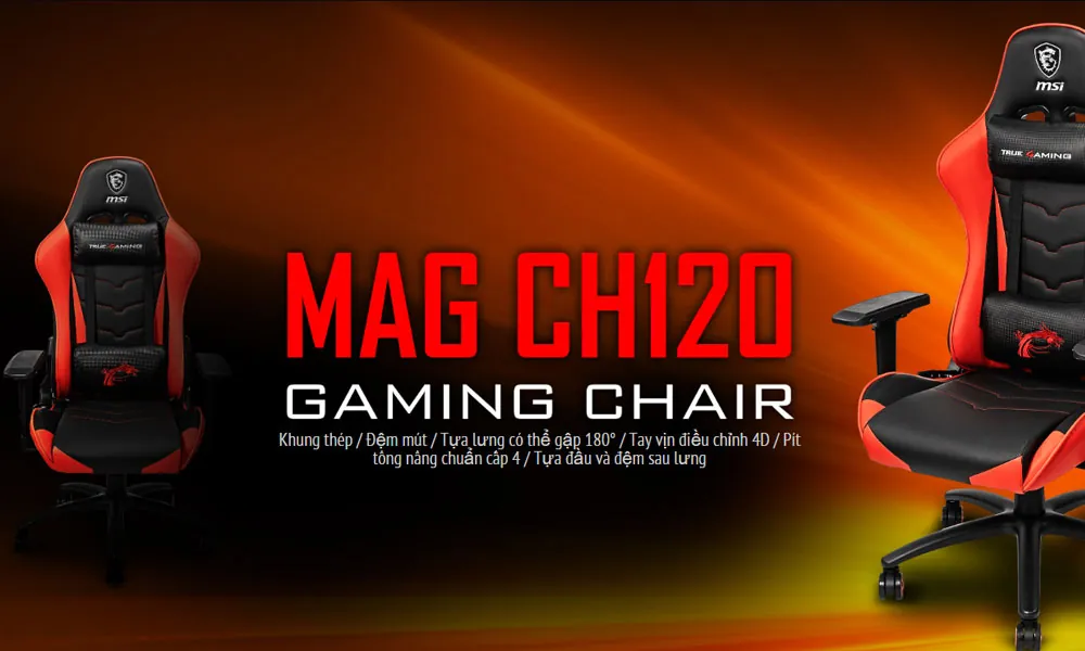 Ghế chơi game MSI CH 120