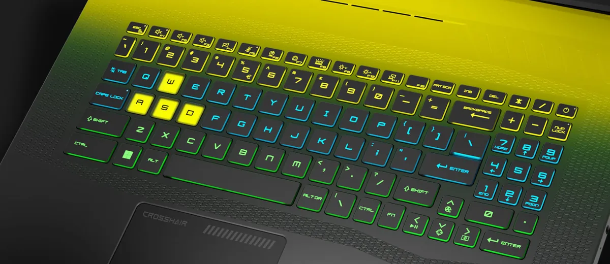 Bàn phím được tinh chỉnh bởi MSI