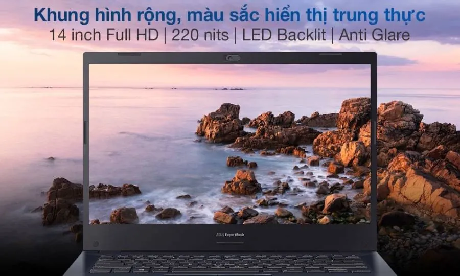 Màn hình laptop Asus ExpertBook P2451FA-EK1620 viền mỏng