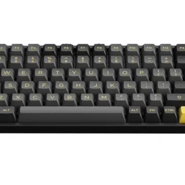 Bàn Phím Cơ AKKO 3084B Plus Black & Gold (AKKO CS Switch Jelly Pink)