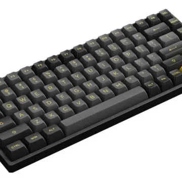 Bàn Phím Cơ AKKO 3084B Plus Black & Gold (AKKO CS Switch Jelly Pink)