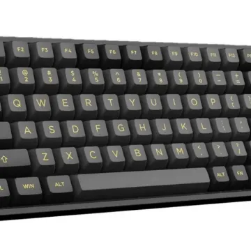 Bàn Phím Cơ AKKO 3084B Plus Black & Gold (AKKO CS Switch Jelly Pink)