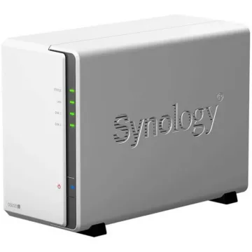 Thiết bị lưu trữ NAS Synology DS220J (2-Bay | Realtek RTD1296 | RAM 512MB | USB 3.2 )