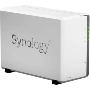 Thiết bị lưu trữ NAS Synology DS220J (2-Bay | Realtek RTD1296 | RAM 512MB | USB 3.2 )