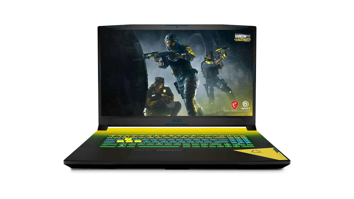 Laptop MSI Crosshair 15 B12UEZ-460VN (i7-12700H | RAM 16GB | SSD 1TB | RTX 3060 6GB | 15.6" FHD 165Hz | Win 11 | Yellow Gray)