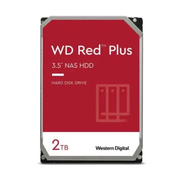 Ổ Cứng HDD WD Red Plus 2TB (3.5" | 5400RPM | 64MB Cache | WD20EFRX)