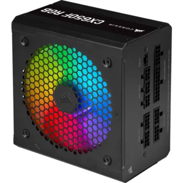 Nguồn máy tính Corsair CX650F RGB (650W | 80 Plus Bronze | Fully Modular)