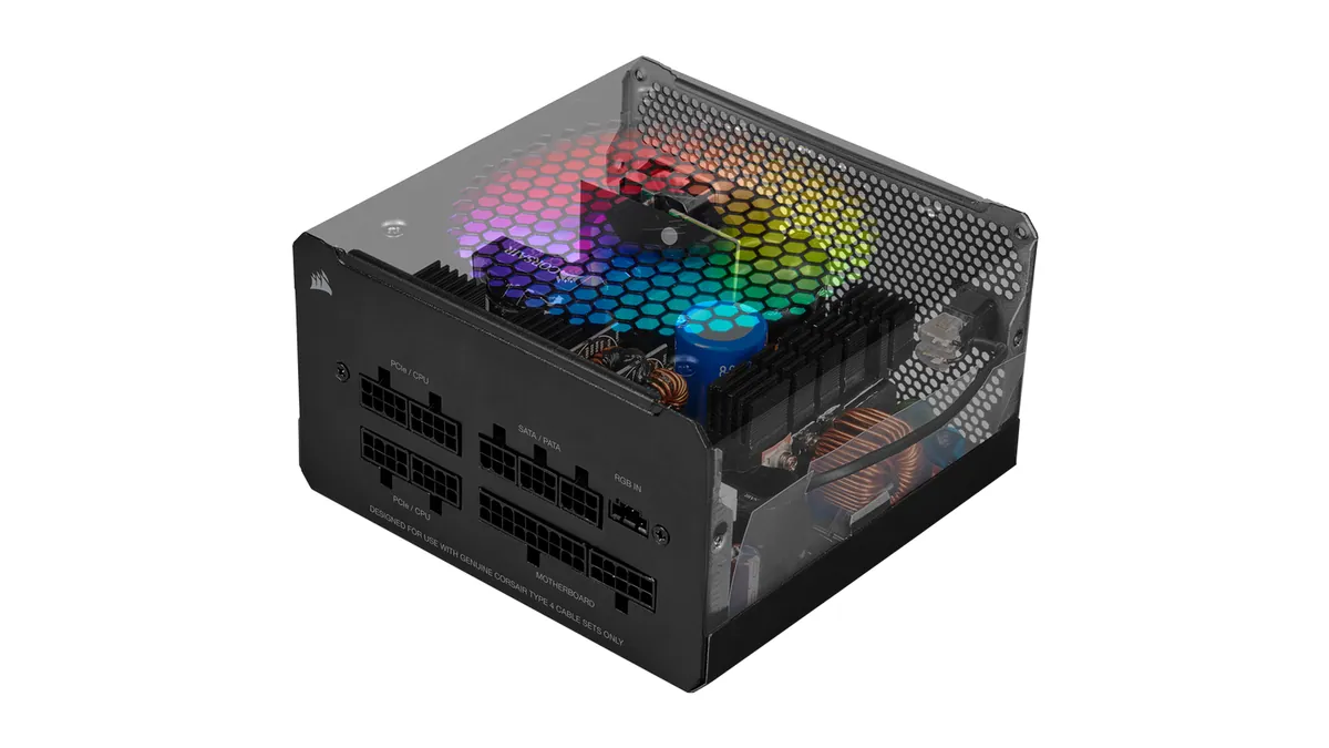Nguồn máy tính Corsair CX650F RGB (650W | 80 Plus Bronze | Fully Modular)