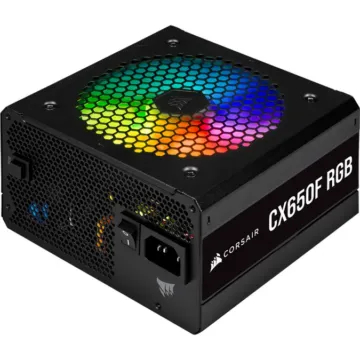 Nguồn máy tính Corsair CX650F RGB (650W | 80 Plus Bronze | Fully Modular)
