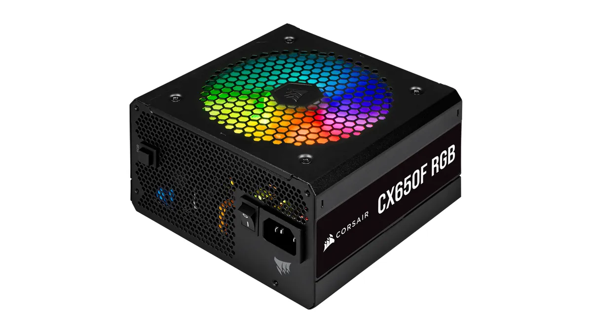Nguồn máy tính Corsair CX650F RGB (650W | 80 Plus Bronze | Fully Modular)