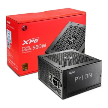 Nguồn máy tính ADATA XPG PYLON 550W BRONZE (550W | 80 Plus Bronze | Fully Modular)(CP-9020138-NA)