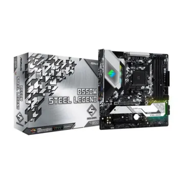 Mainboard ASROCK B550M STEEL LEGEND (AMD B550, Socket AM4, m-ATX, 4 khe RAM DDR4)
