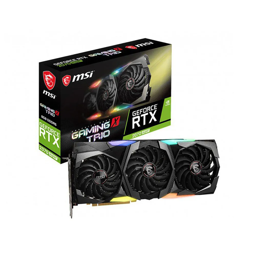 Card màn hình MSI GeForce RTX 2070 Super Gaming X TRIO