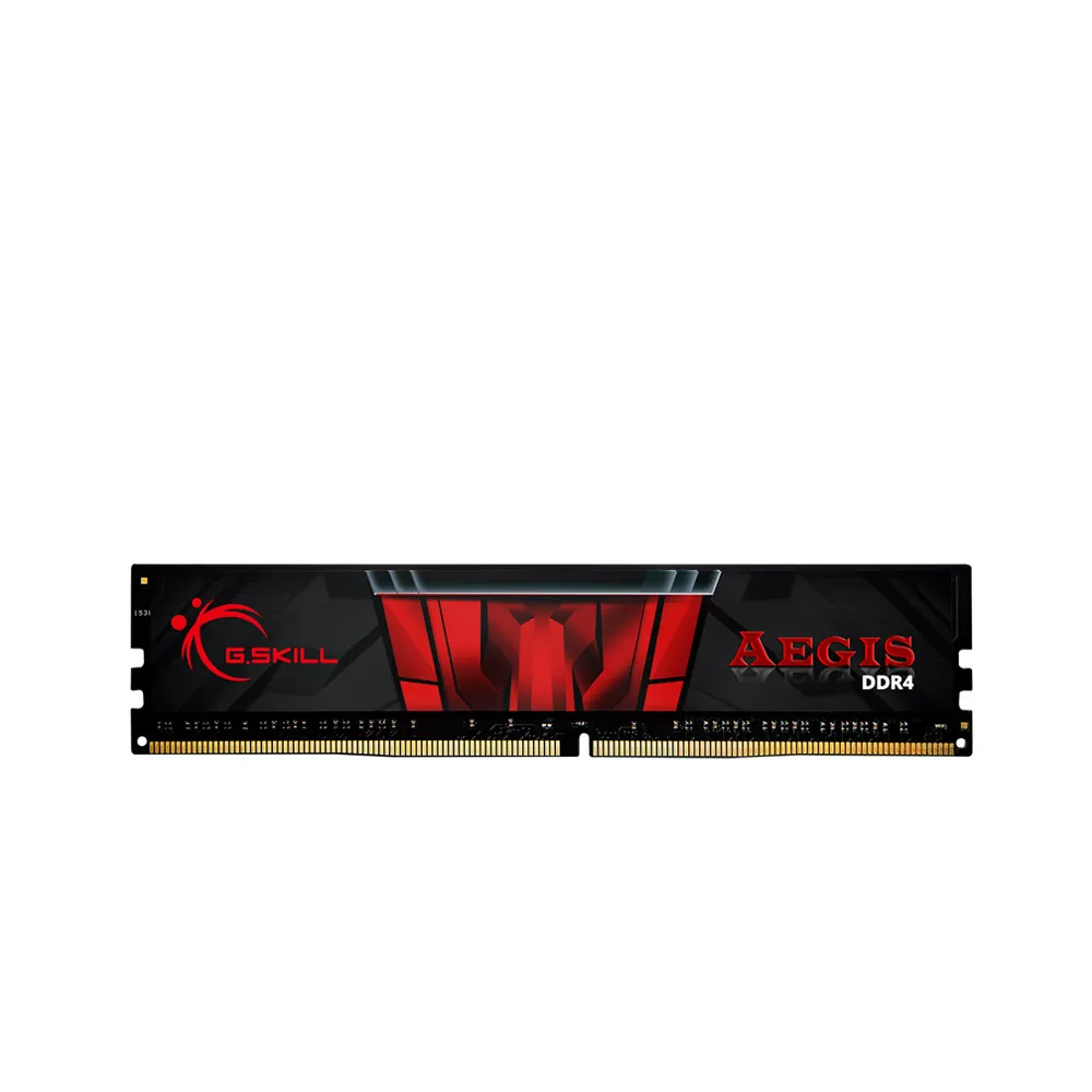 RAM Desktop GSkill Aegis 8GB (1x8GB) DDR4 2666MHz (F4-2666C19S-8GIS)