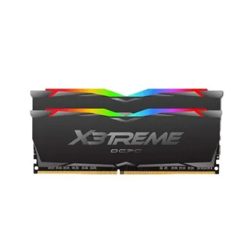 RAM Desktop OCPC X3TREME Aura RGB C16 32GB (2x16GB) DDR4 3200MHz Black