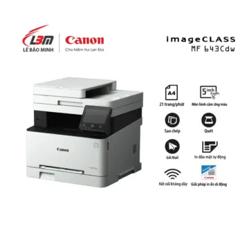 Máy In Canon MF643Cdw – Laser màu đa năng