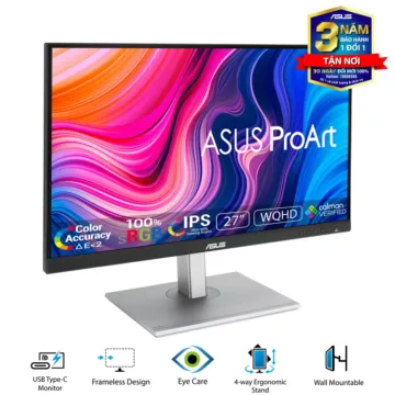 Màn hình ASUS ProArt PA278CV (27inch / 2K / IPS / 75Hz)