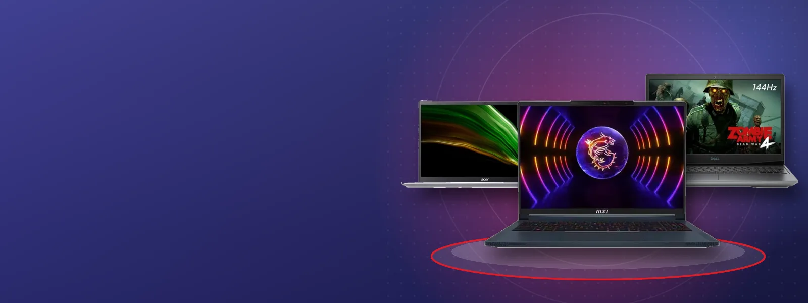 Laptop chính hãng Acer, Dell, MSI tại Máy Tính Phi Liêm
