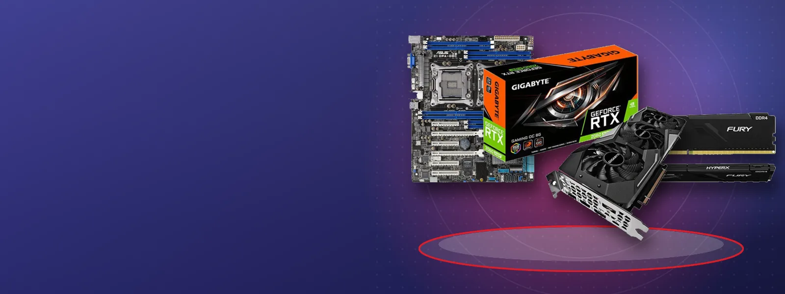 Linh kiện máy tính: mainboard, RAM, VGA